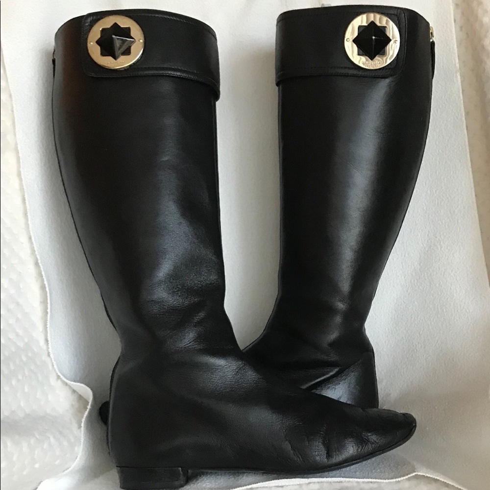 Kate Spade ♠️Leather Boots size 9